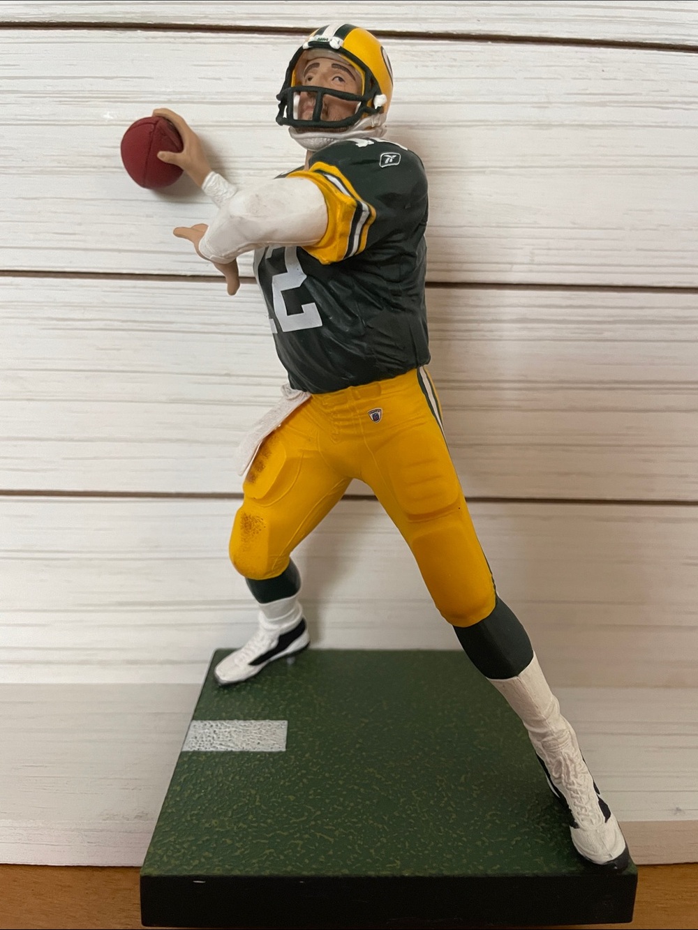 NFL Aaron Rodgers #12 Green Bay Packers Figurine-McFarlane Toys-6” Tall